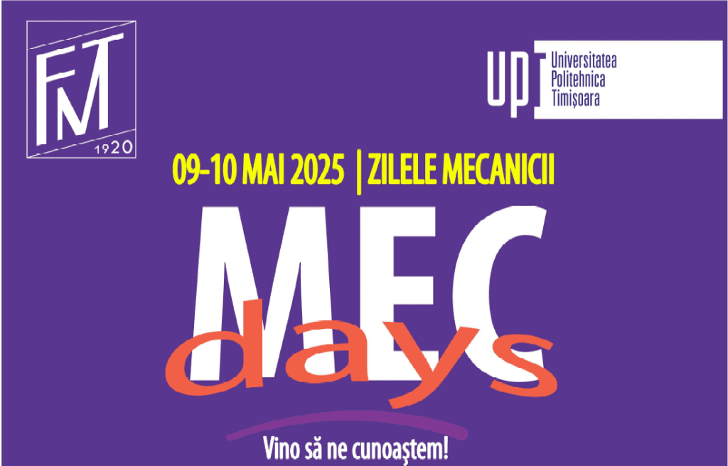 MEC days – 09-10 Mai 2025 Program